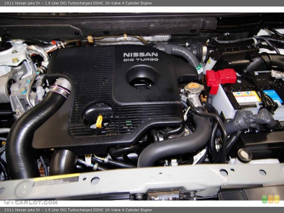1.6 Liter DIG Turbocharged DOHC 16-Valve 4 Cylinder Engine for the 2011 Nissan Juke #52787144