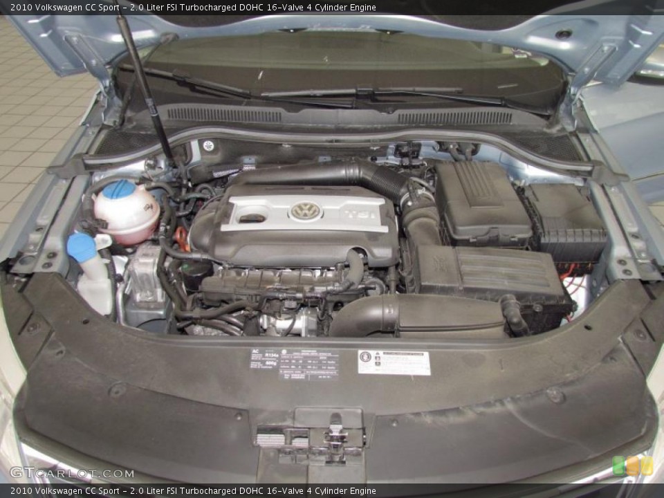 2.0 Liter FSI Turbocharged DOHC 16-Valve 4 Cylinder Engine for the 2010 Volkswagen CC #52791080
