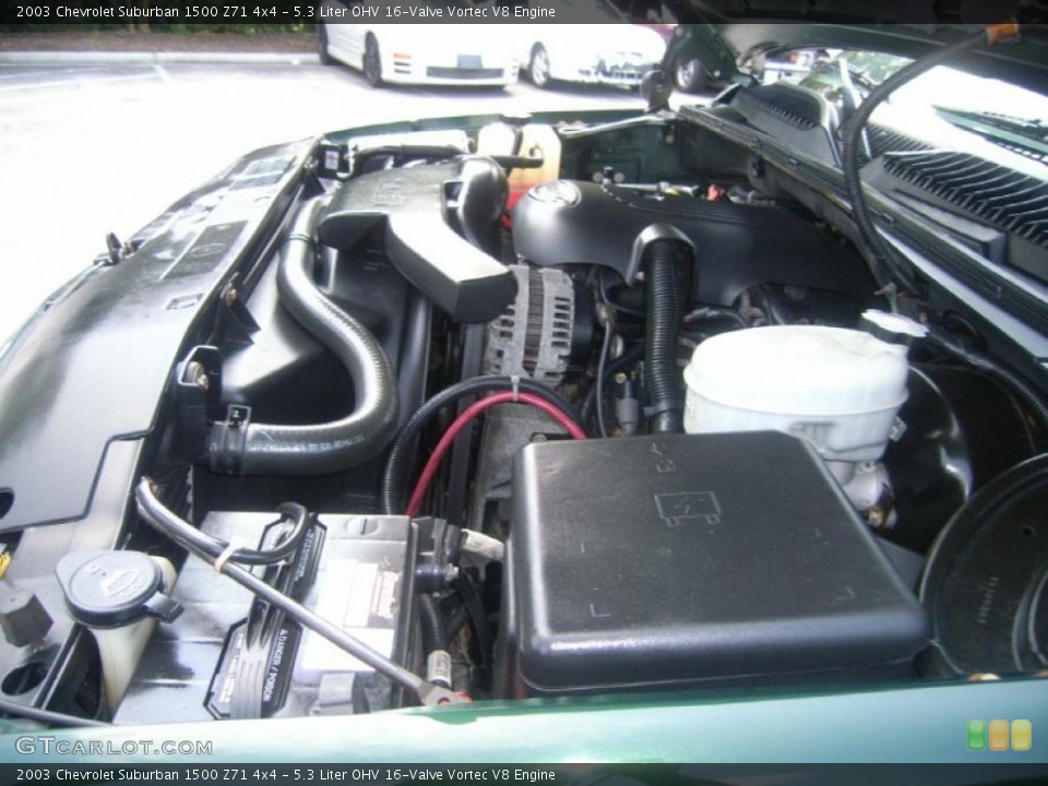 5.3 Liter OHV 16-Valve Vortec V8 Engine for the 2003 Chevrolet Suburban #52802308