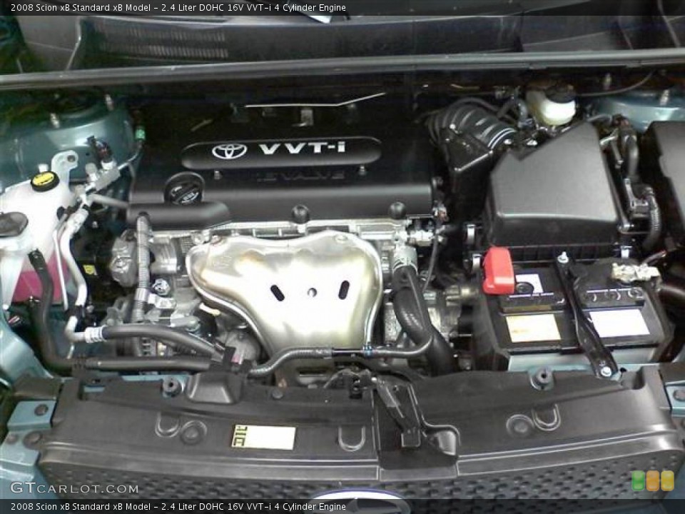 2.4 Liter DOHC 16V VVT-i 4 Cylinder Engine for the 2008 Scion xB #52807288