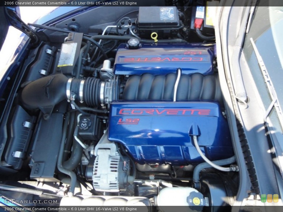6.0 Liter OHV 16-Valve LS2 V8 Engine for the 2006 Chevrolet Corvette #52826147