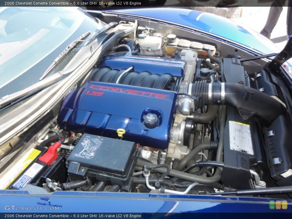 6.0 Liter OHV 16-Valve LS2 V8 Engine for the 2006 Chevrolet Corvette #52826165