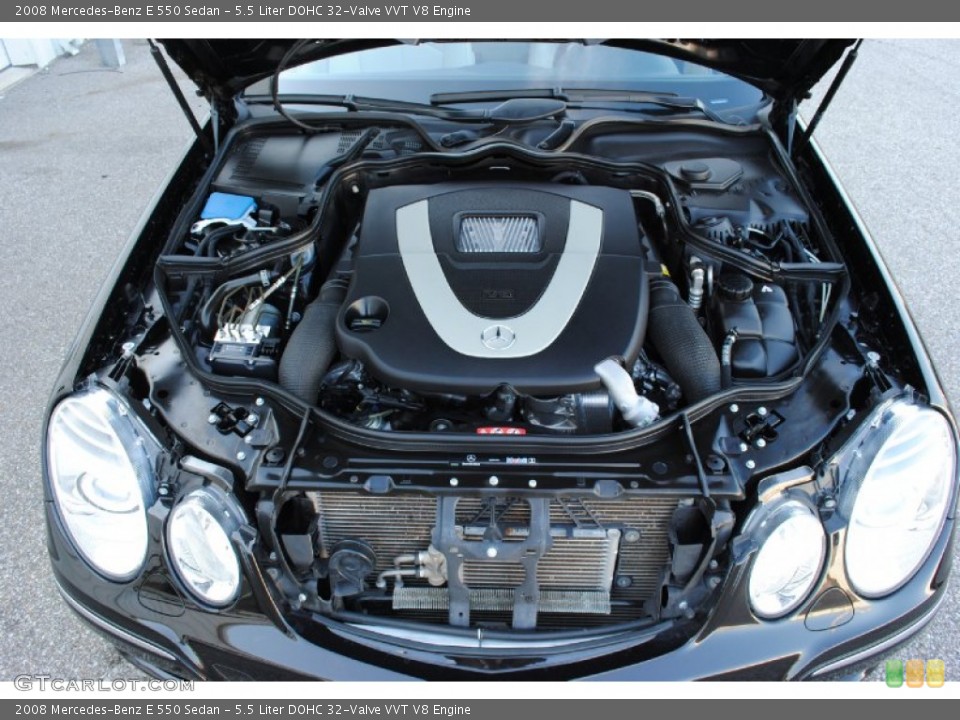 5.5 Liter DOHC 32-Valve VVT V8 Engine for the 2008 Mercedes-Benz E #52828850