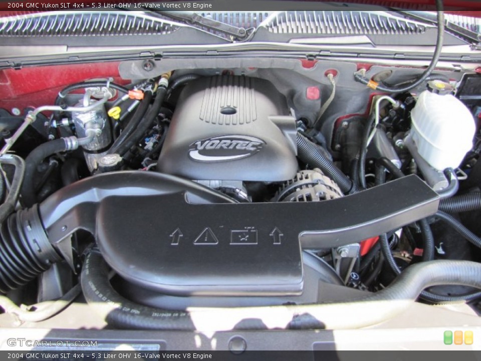5.3 Liter OHV 16-Valve Vortec V8 Engine for the 2004 GMC Yukon #52836969
