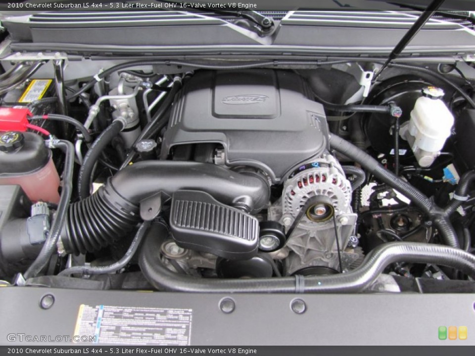 5.3 Liter Flex-Fuel OHV 16-Valve Vortec V8 Engine for the 2010 Chevrolet Suburban #52841436