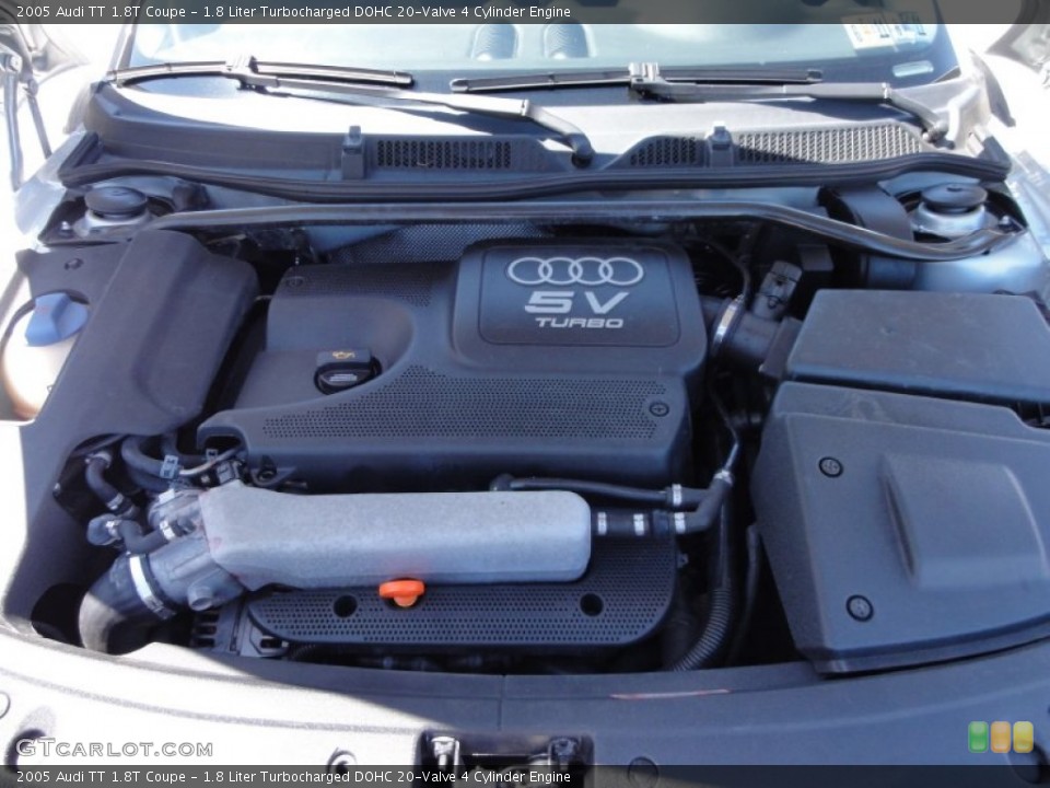 1.8 Liter Turbocharged DOHC 20-Valve 4 Cylinder Engine for the 2005 Audi TT #52845336