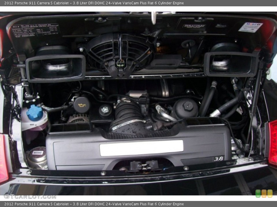 3.8 Liter DFI DOHC 24-Valve VarioCam Plus Flat 6 Cylinder Engine for the 2012 Porsche 911 #52845990