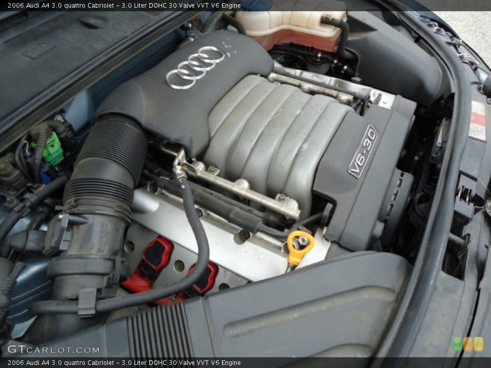 3.0 Liter DOHC 30 Valve VVT V6 Engine for the 2006 Audi A4 #52846590