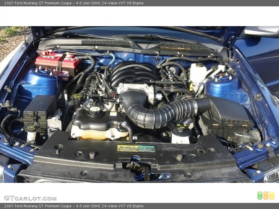 4.6 Liter SOHC 24-Valve VVT V8 Engine for the 2007 Ford Mustang #52846944