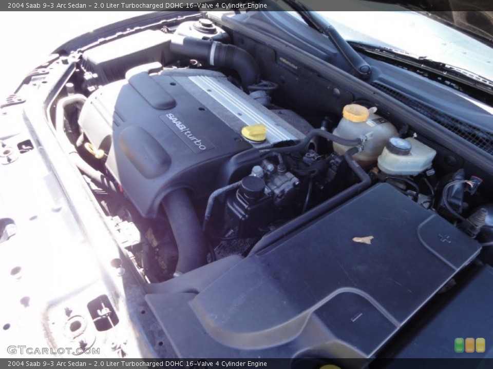 2.0 Liter Turbocharged DOHC 16-Valve 4 Cylinder Engine for the 2004 Saab 9-3 #52847412