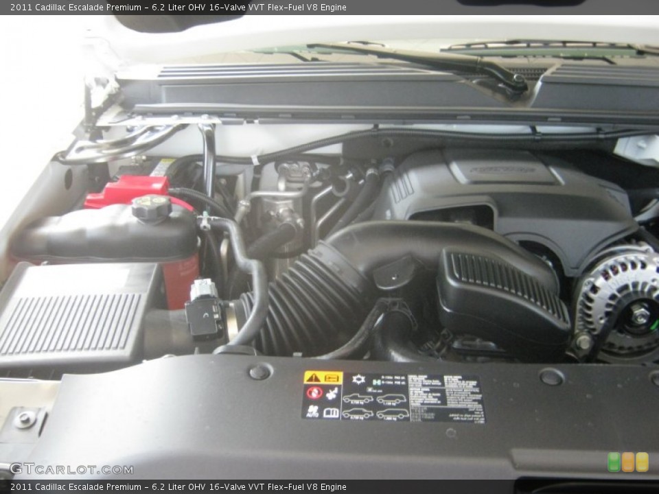 6.2 Liter OHV 16-Valve VVT Flex-Fuel V8 Engine for the 2011 Cadillac Escalade #52847823