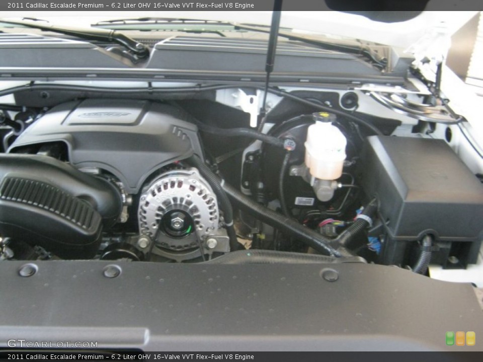 6.2 Liter OHV 16-Valve VVT Flex-Fuel V8 Engine for the 2011 Cadillac Escalade #52847838