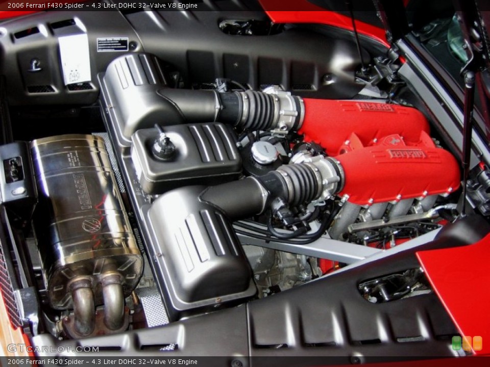 4.3 Liter DOHC 32-Valve V8 Engine for the 2006 Ferrari F430 #52855818