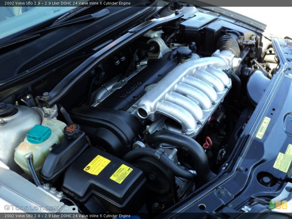 2.9 Liter DOHC 24 Valve Inline 6 Cylinder Engine for the 2002 Volvo S80 #52857150