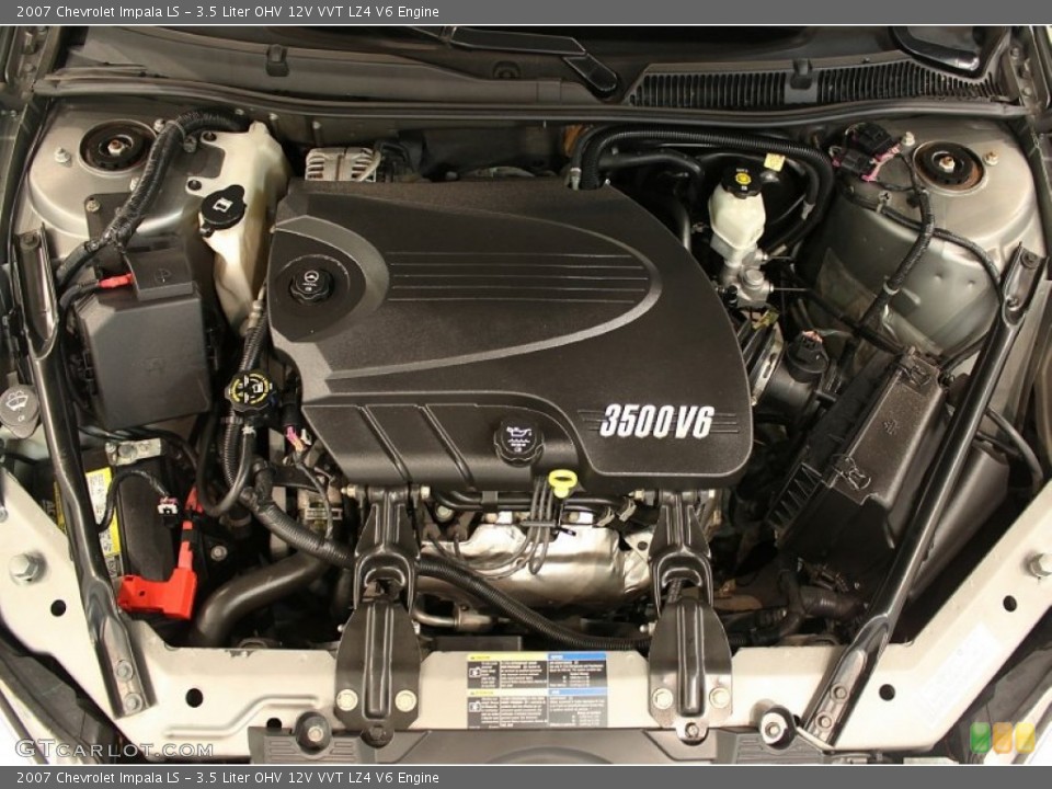 3.5 Liter OHV 12V VVT LZ4 V6 2007 Chevrolet Impala Engine