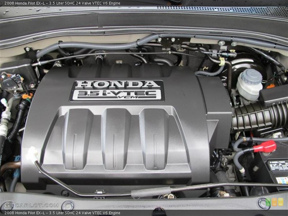 3.5 Liter SOHC 24 Valve VTEC V6 Engine for the 2008 Honda Pilot #52862055