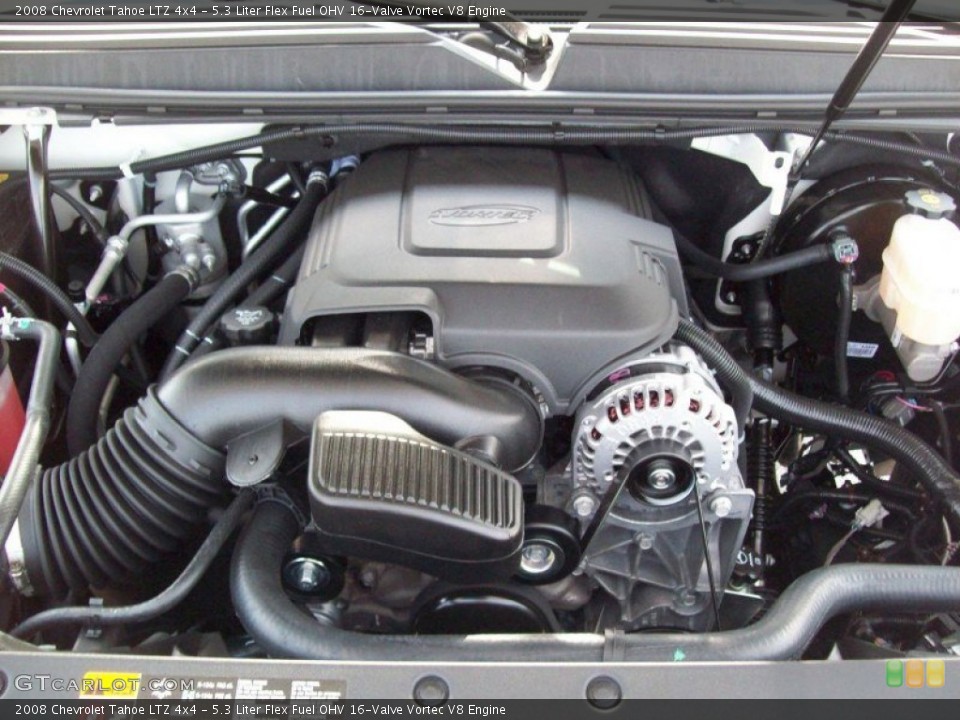 5.3 Liter Flex Fuel OHV 16-Valve Vortec V8 Engine for the 2008 Chevrolet Tahoe #52873473