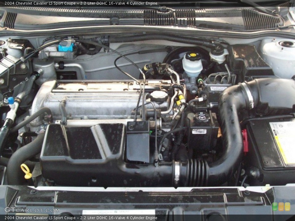 2.2 Liter DOHC 16-Valve 4 Cylinder Engine for the 2004 Chevrolet Cavalier #52874280