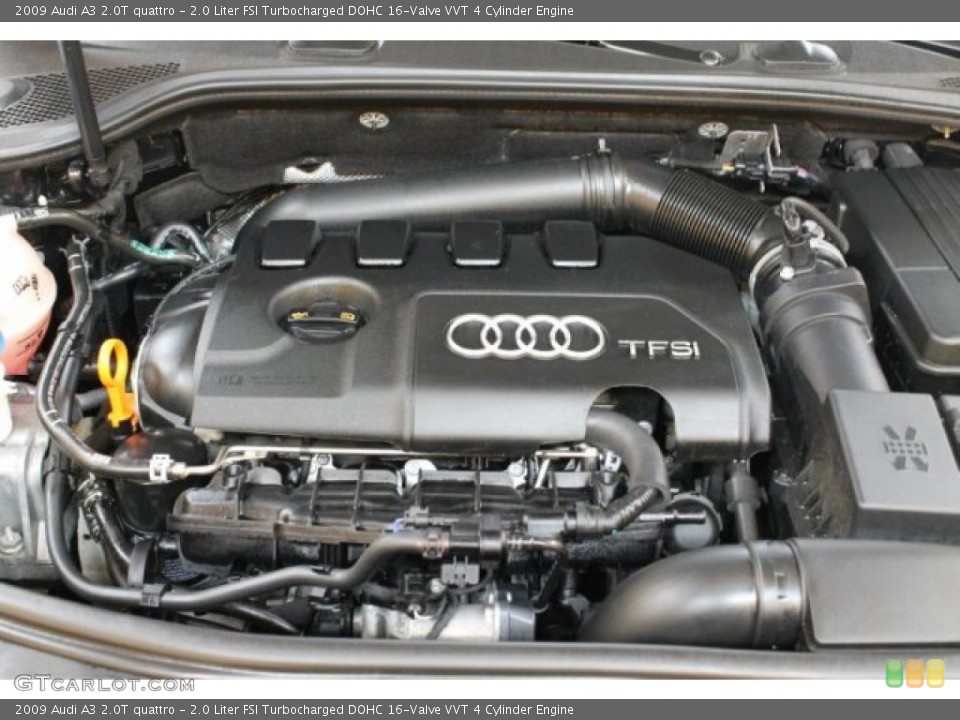 2.0 Liter FSI Turbocharged DOHC 16-Valve VVT 4 Cylinder Engine for the 2009 Audi A3 #52879059
