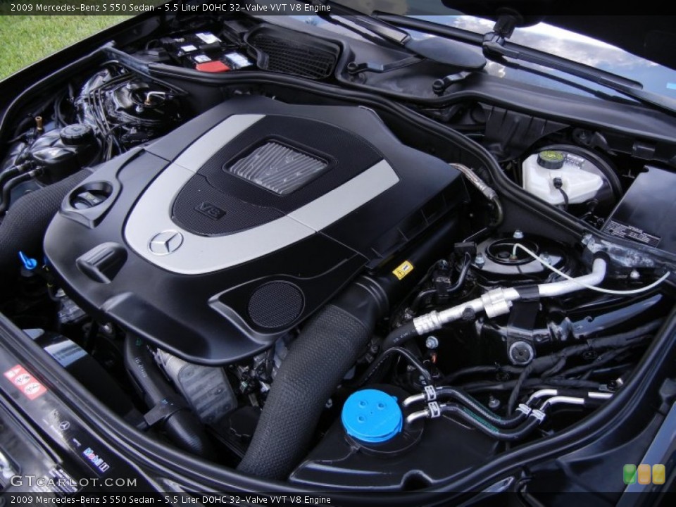 5.5 Liter DOHC 32-Valve VVT V8 Engine for the 2009 Mercedes-Benz S #52879509