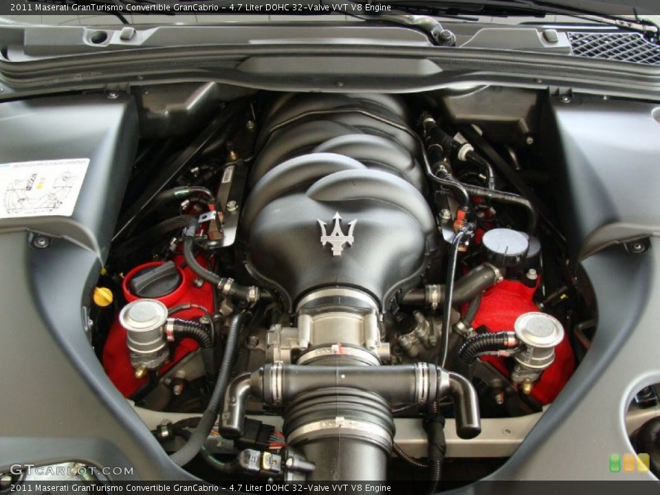 4.7 Liter DOHC 32-Valve VVT V8 Engine for the 2011 Maserati GranTurismo Convertible #52884972