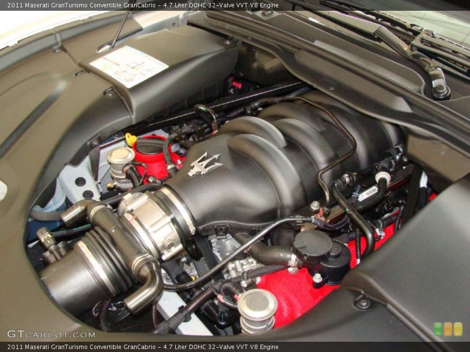 4.7 Liter DOHC 32-Valve VVT V8 Engine for the 2011 Maserati GranTurismo Convertible #52884987