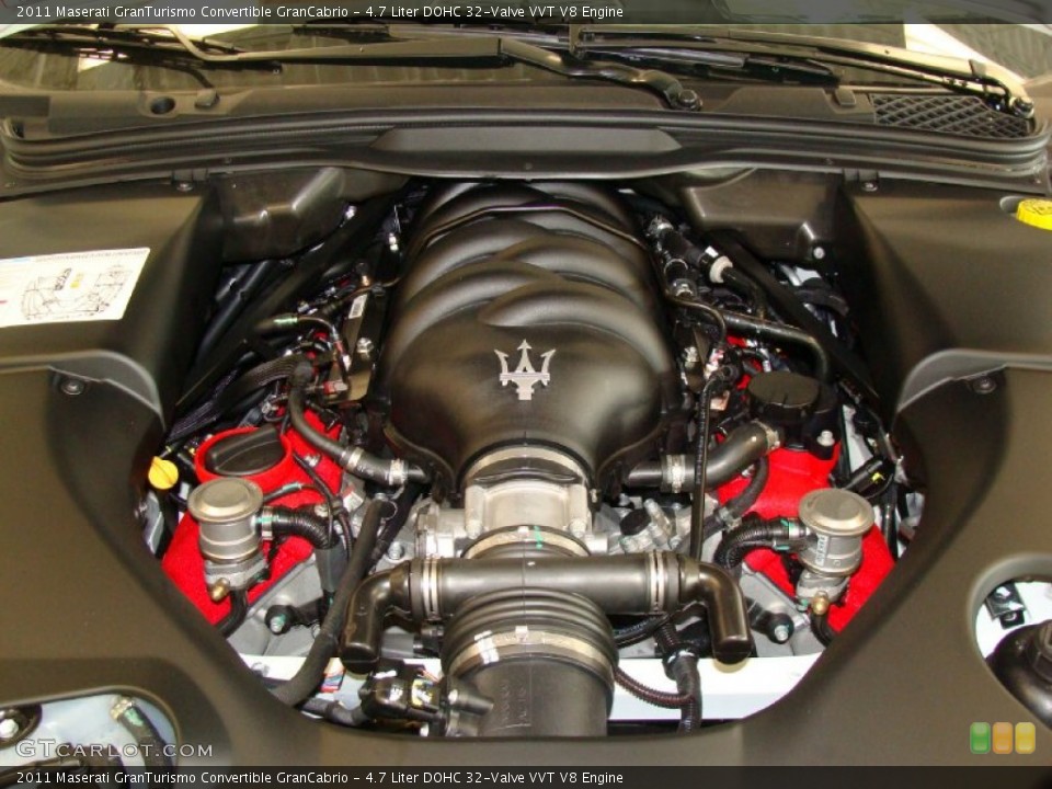 4.7 Liter DOHC 32-Valve VVT V8 Engine for the 2011 Maserati GranTurismo Convertible #52885752