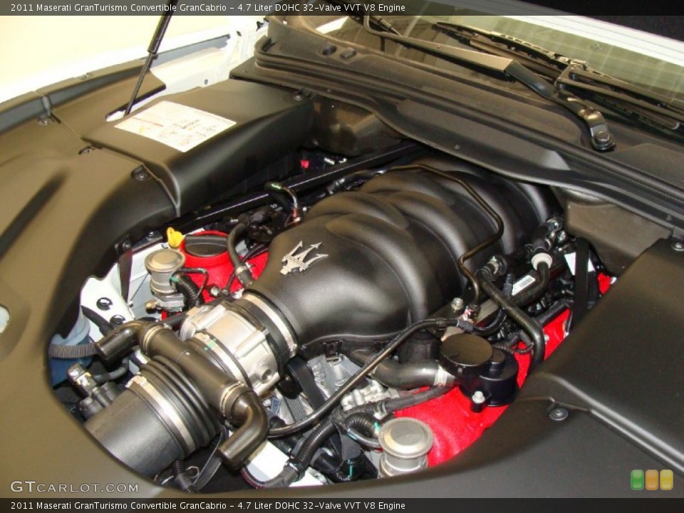 4.7 Liter DOHC 32-Valve VVT V8 Engine for the 2011 Maserati GranTurismo Convertible #52885758