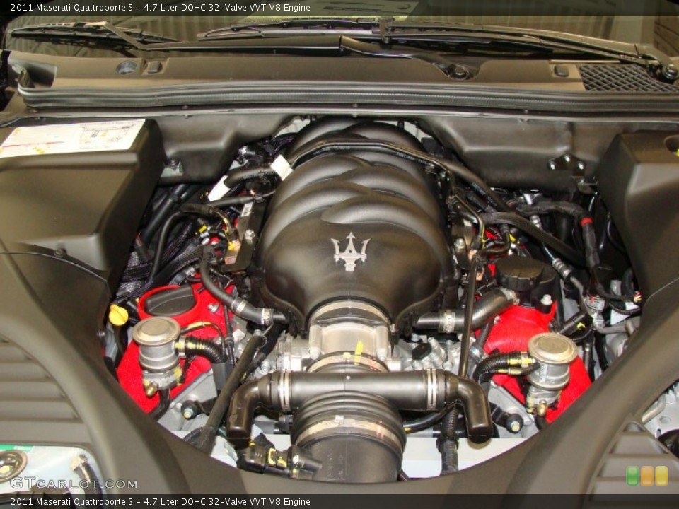 4.7 Liter DOHC 32-Valve VVT V8 Engine for the 2011 Maserati Quattroporte #52885959