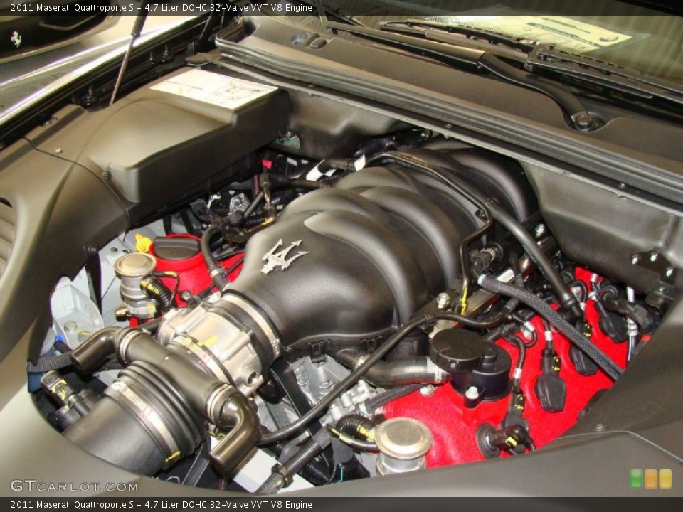 4.7 Liter DOHC 32-Valve VVT V8 Engine for the 2011 Maserati Quattroporte #52885974