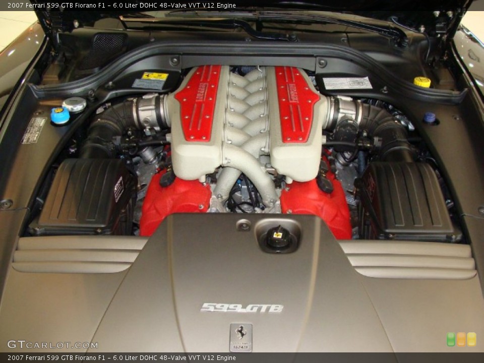 6.0 Liter DOHC 48-Valve VVT V12 Engine for the 2007 Ferrari 599 GTB Fiorano #52886730