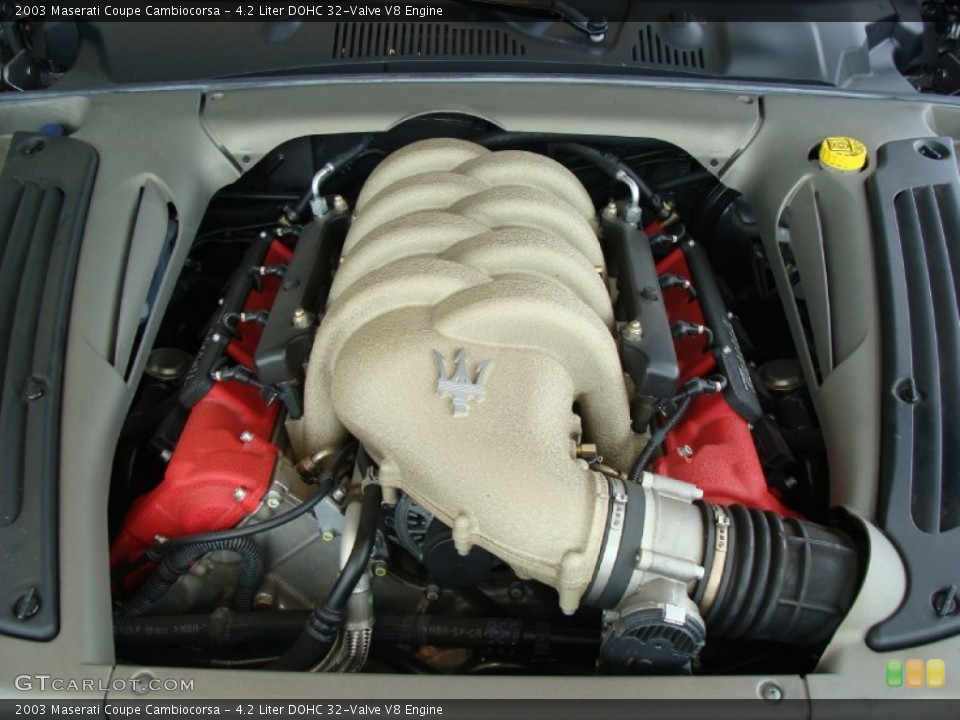 4.2 Liter DOHC 32-Valve V8 Engine for the 2003 Maserati Coupe #52887655