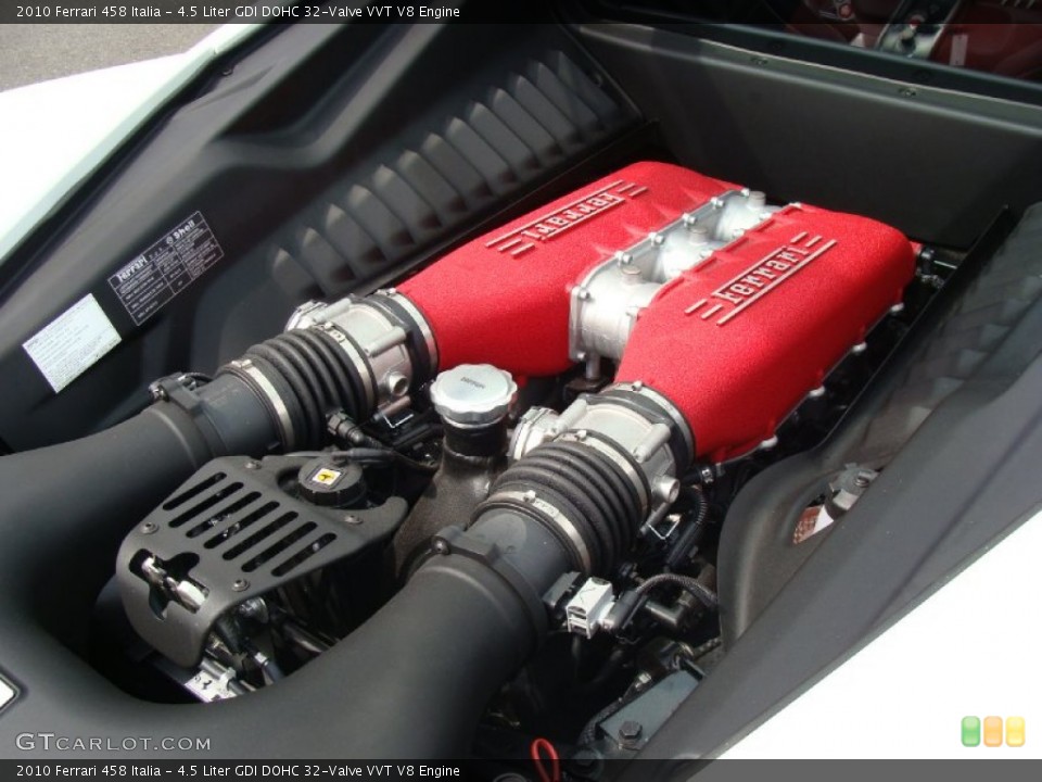4.5 Liter GDI DOHC 32-Valve VVT V8 Engine for the 2010 Ferrari 458 #52888005