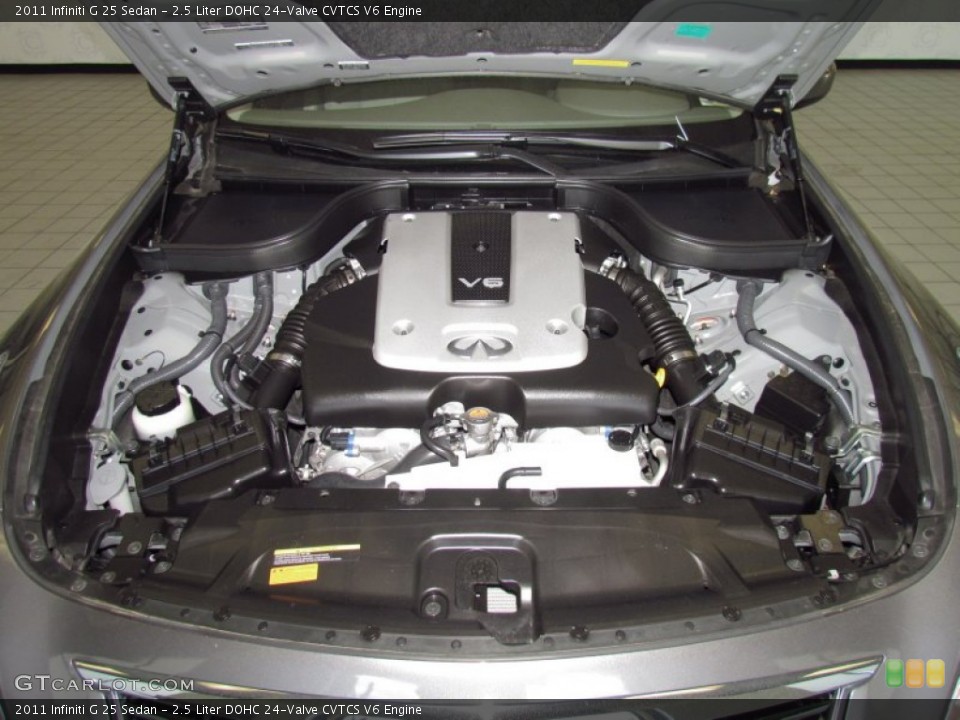 2.5 Liter DOHC 24-Valve CVTCS V6 Engine for the 2011 Infiniti G #52894857