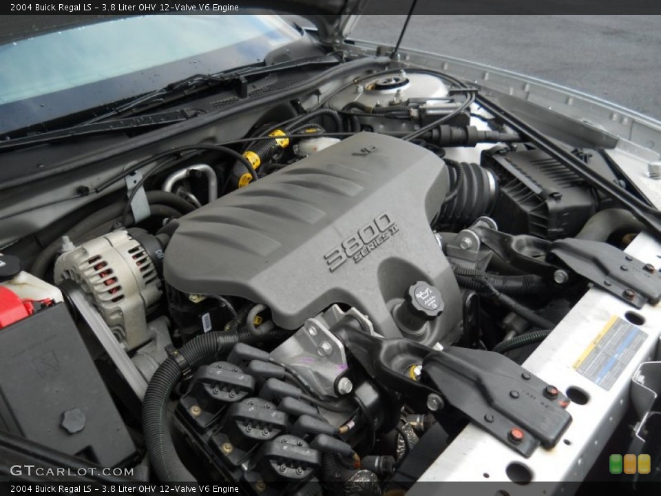 3.8 Liter OHV 12-Valve V6 Engine for the 2004 Buick Regal #52900938