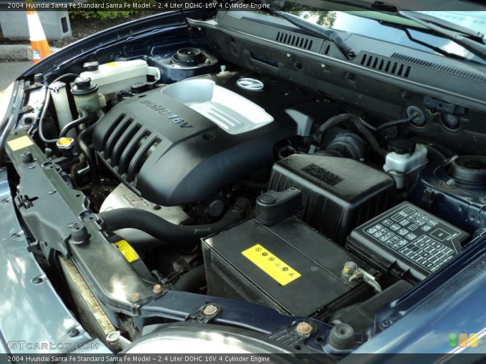2.4 Liter DOHC 16V 4 Cylinder Engine for the 2004 Hyundai Santa Fe #52902654