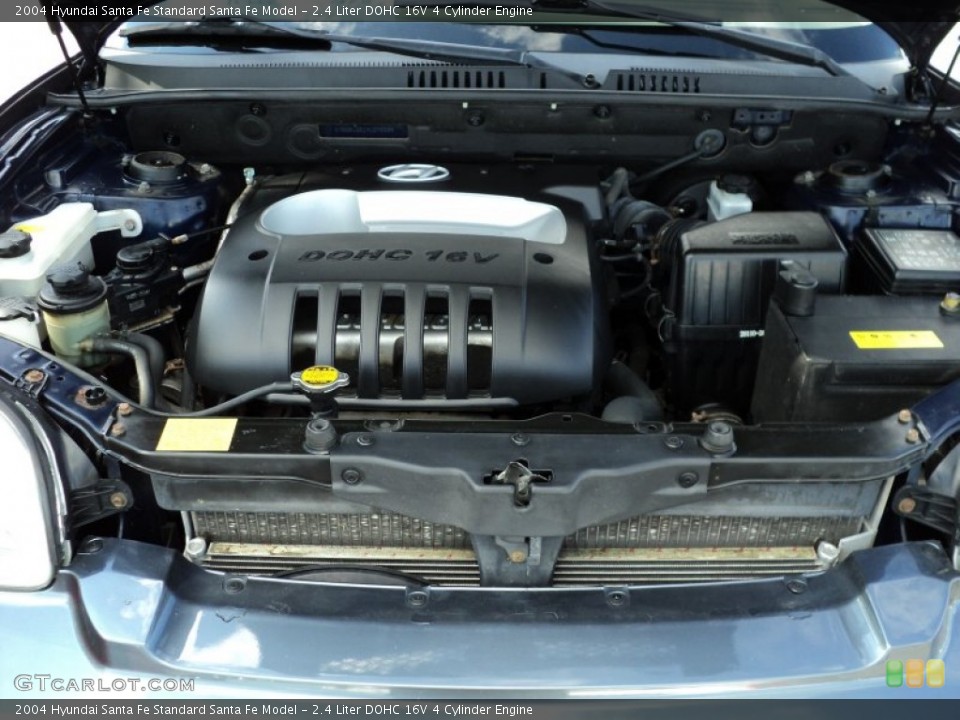 2.4 Liter DOHC 16V 4 Cylinder Engine for the 2004 Hyundai Santa Fe #52902669