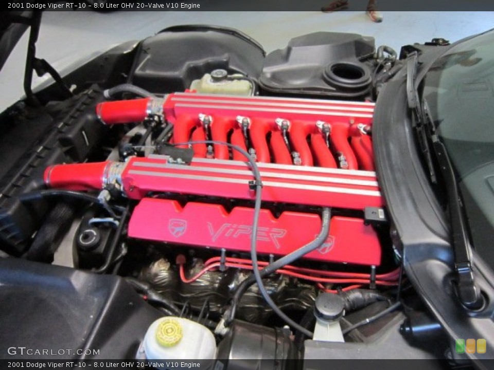 8.0 Liter OHV 20-Valve V10 Engine for the 2001 Dodge Viper #52904592
