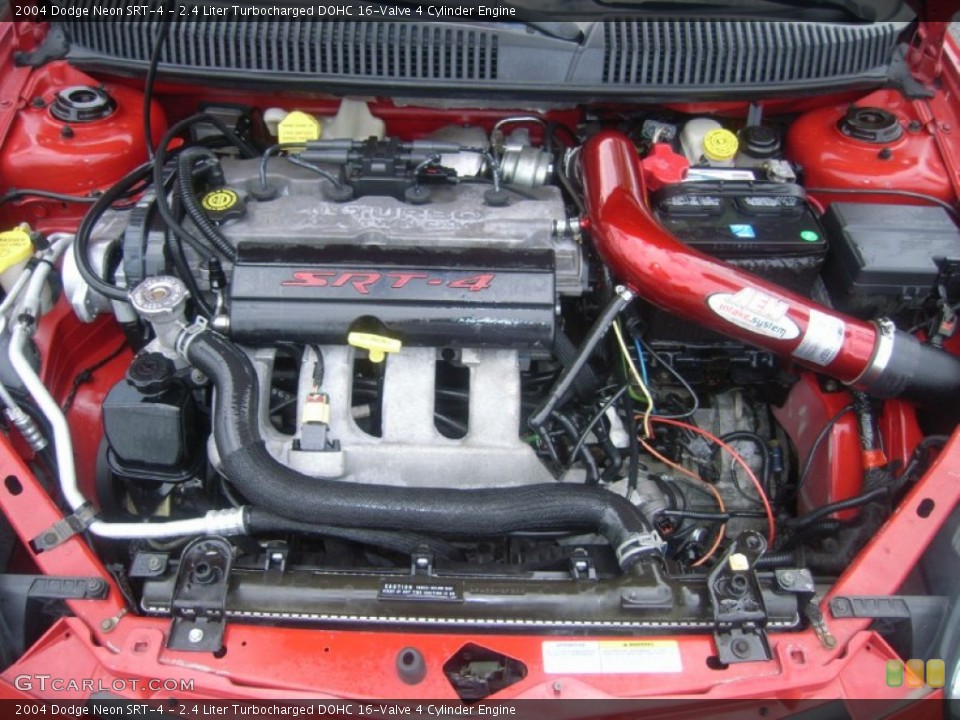 2.4 Liter Turbocharged DOHC 16-Valve 4 Cylinder Engine for the 2004 Dodge Neon #52904820