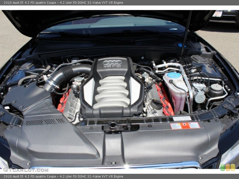 4.2 Liter FSI DOHC 32-Valve VVT V8 Engine for the 2010 Audi S5 #52905873