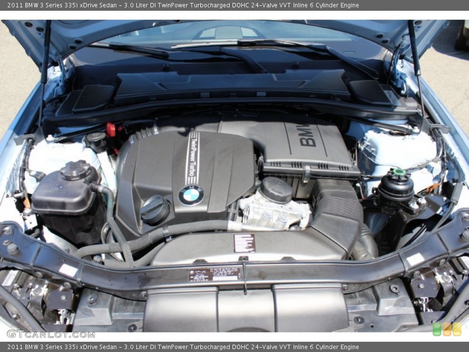 3.0 Liter DI TwinPower Turbocharged DOHC 24-Valve VVT Inline 6 Cylinder Engine for the 2011 BMW 3 Series #52909698