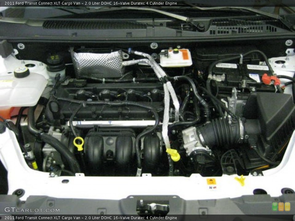 2.0 Liter DOHC 16-Valve Duratec 4 Cylinder Engine for the 2011 Ford Transit Connect #52915932