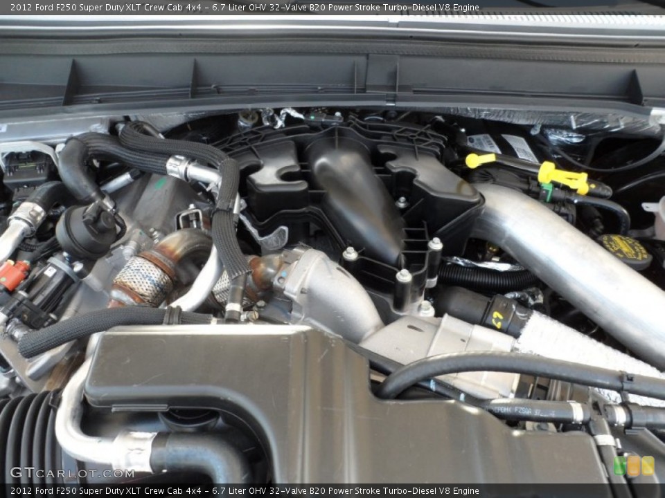 6.7 Liter OHV 32-Valve B20 Power Stroke Turbo-Diesel V8 Engine for the 2012 Ford F250 Super Duty #52916262