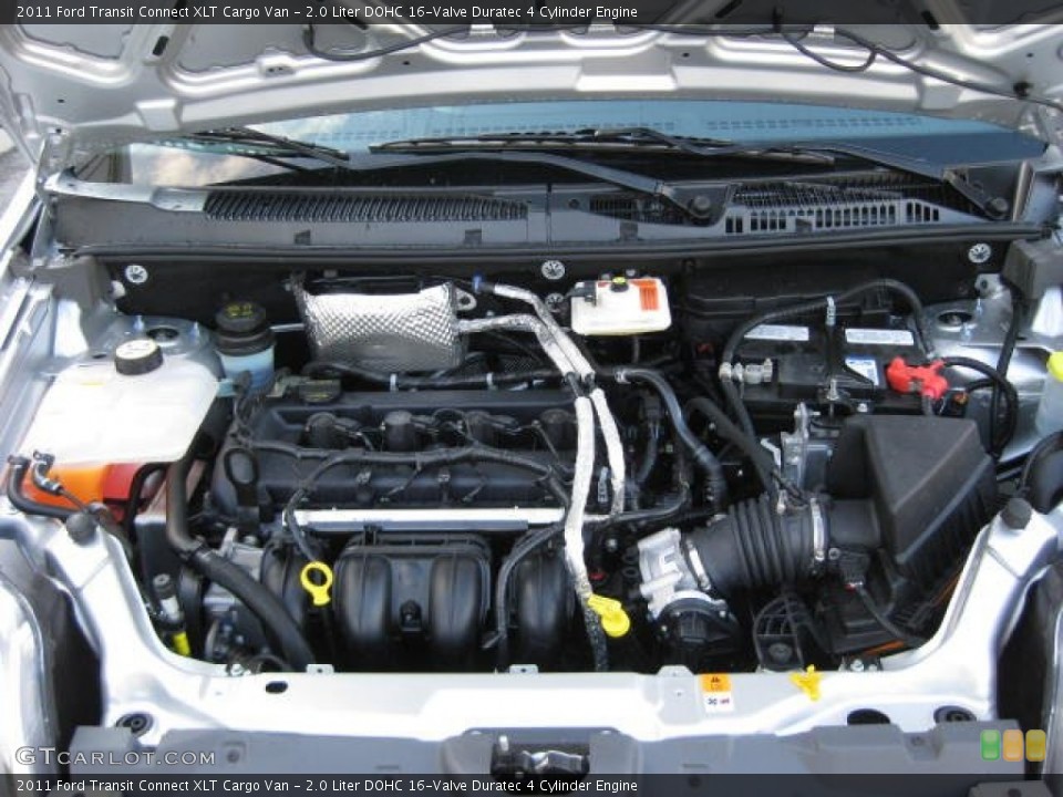 2.0 Liter DOHC 16-Valve Duratec 4 Cylinder Engine for the 2011 Ford Transit Connect #52917489