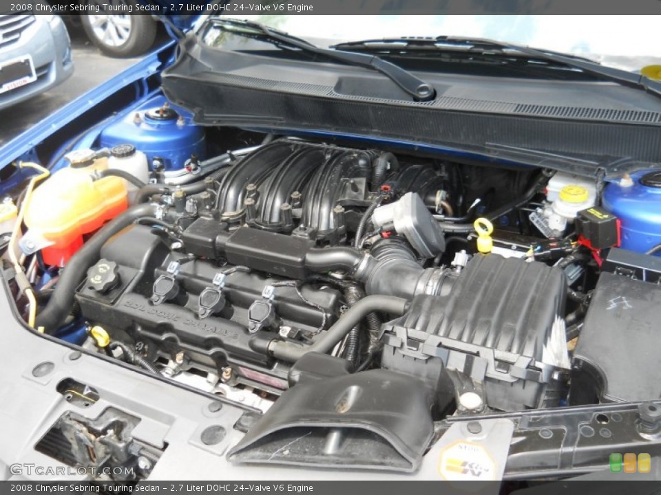 2.7 Liter DOHC 24-Valve V6 Engine for the 2008 Chrysler Sebring #52919052