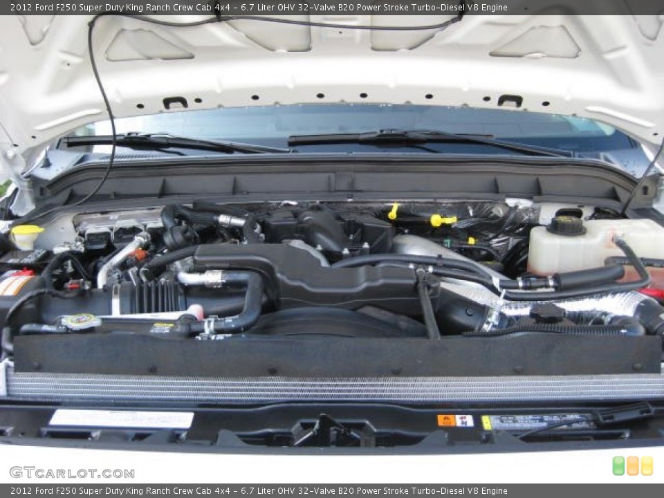 6.7 Liter OHV 32-Valve B20 Power Stroke Turbo-Diesel V8 Engine for the 2012 Ford F250 Super Duty #52921731