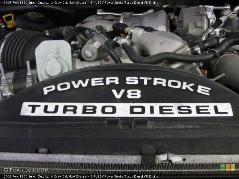 6.4L 32V Power Stroke Turbo Diesel V8 Engine for the 2008 Ford F350 Super Duty #52927628