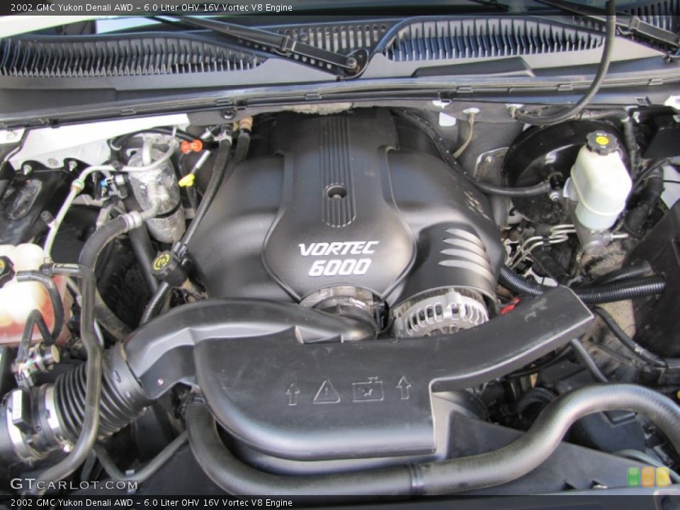 6.0 Liter OHV 16V Vortec V8 Engine for the 2002 GMC Yukon #52935093