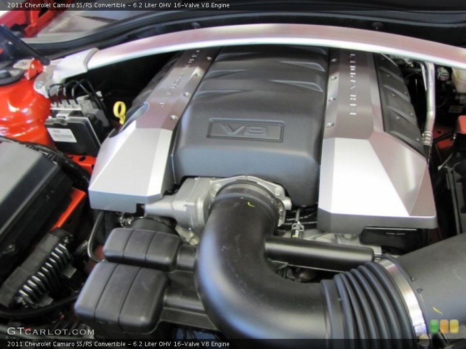 6.2 Liter OHV 16-Valve V8 Engine for the 2011 Chevrolet Camaro #52940469