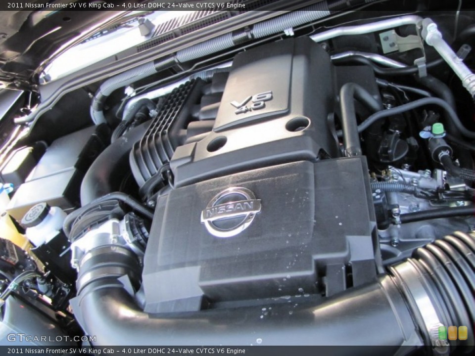 4.0 Liter DOHC 24-Valve CVTCS V6 Engine for the 2011 Nissan Frontier #52943130